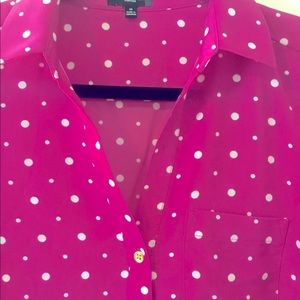 EUC The Limited Polka Dot Dress